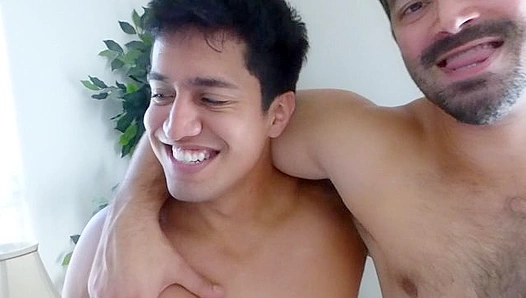 Hard Latino Stud Takes Massive Dick—Sensual Anal Ride Muscle Flex Fever
