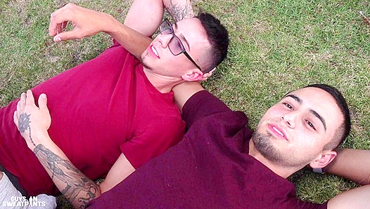 Dario Explodes Across Vincent — Hot Gay Orgasm Scene – 18+