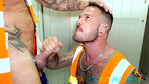 Horny Gays Trade Blows in Dirty Restroom Hookup Madness – GayXXX 18+