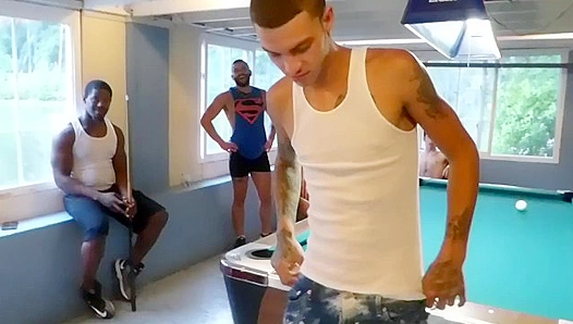 Riding Hard: Deep Thrusts on a Massive Straight Cock – PureMuscleGayAction – TinyGays 18+