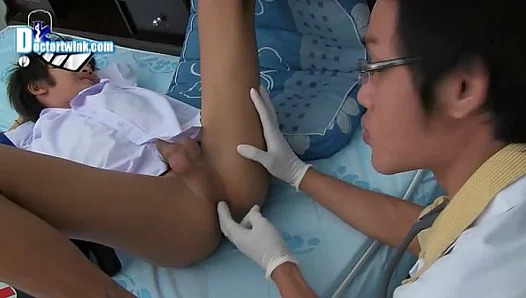 Young Docs Steamy Exam Turns into Wild Passion with Sexy Asian Client – CliniqueHeat 18+