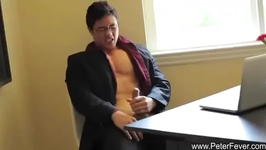 Geeky Asian Cutie Takes It Deep with Fiery Passion – Hot Gay Action