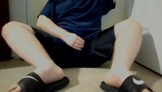Asian Stud Toys Himself Raw Then Cums Hard Across His Chest – Hot Solo Gay Action