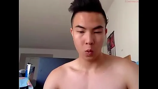 Slick Hands Heat: Smooth Asian Guy Jerks Off Live in Steaming Solo Session – HotCumSolo
