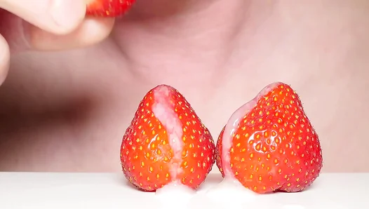 Red Hot Craving: Fiery Ginger Swallows Thick Load, Savoring Every Drop – 18+