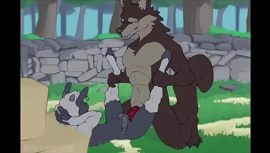 Wild Lust Ignited: Alpha Wolf Claims Him in Steamy Furry Domination – Danamasco