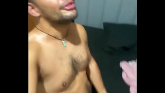 Nerdy Guys First Ride: Hunk Neighbor Takes Control Post-Pool Party – 18+