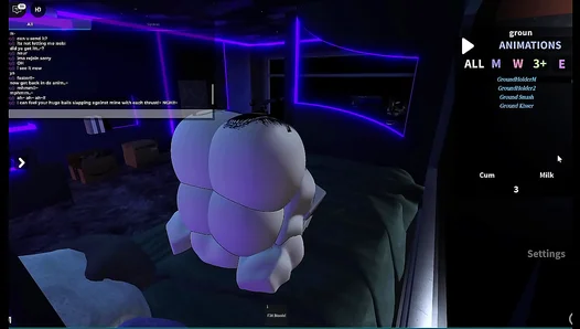 Plump Petite twink flaunts thick curves in steamy Roblox RP tease – 18+