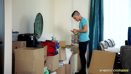 Next Door Heat: Horny Neighbors Ethan Slade Jackson Traynor Collide – Steamy Gay Encounter