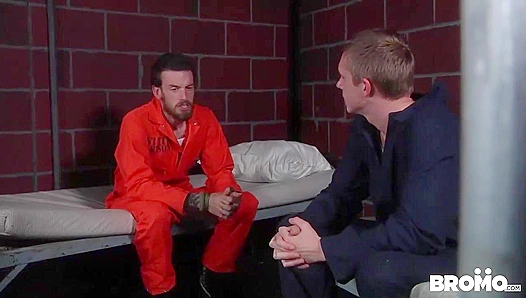 Zane Anders Goes Wild with Hot Cellmate in Steamy Bareback Sex – BromoUS