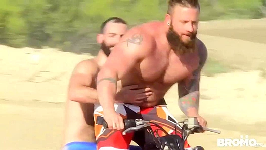 Aarons Raw Ride: Fist-Fucked Hardcore in His ATV Mobile Lair – BromoUs 18+