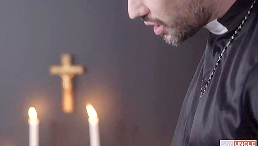 Bishop Dale Corrupts Young Altar Boy Ryan—A Twisted Tale of Sacred Desire