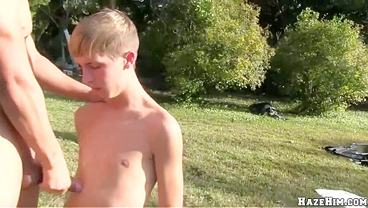 Blindfolded in public — humiliation ignites as shame turns to rough backdoor action