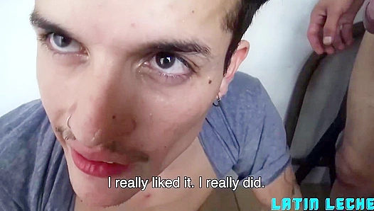 Slim Latino Rides Hard Dick Until Drenched in Cum – LatinHeat XXX