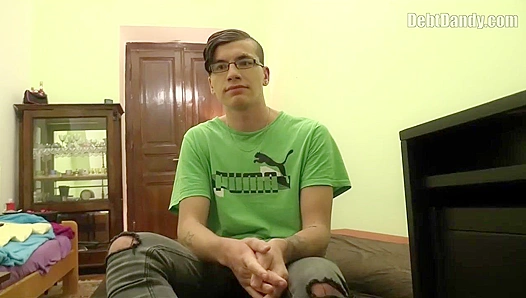 Geek Gets Pounded Hard Swallows Huge Load – Raw Gay Anal POV