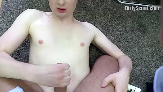 Young Fresh Guy Gets Ripped Open: From Dildo Warm-Up to Assfucking – DirtyScout