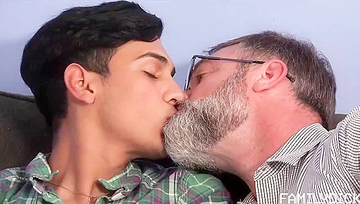 Ariano Gets Dominated by Daddy Kristofer in Hot Bareback Action – Family Pleasure