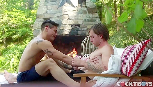Untamed Outdoor Lust: Tayte Hanson Levi Karters Wild Bareback Ride – GayPornHub 18+