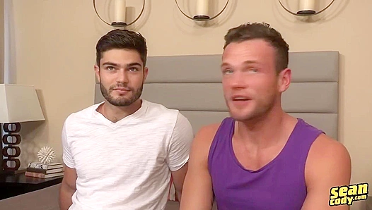 Bearded Cutie Takes On Huge Muscle studs Load – SeanCody.com