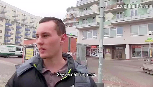 Czech Teen Gapes Wide, Gulps Down Massive Load – XXX GayPorn