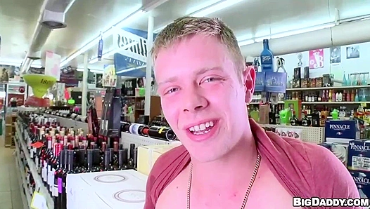 Closet Freaks: Two Horny Studs Fuck Hard in Secret at the Bodega – 18+