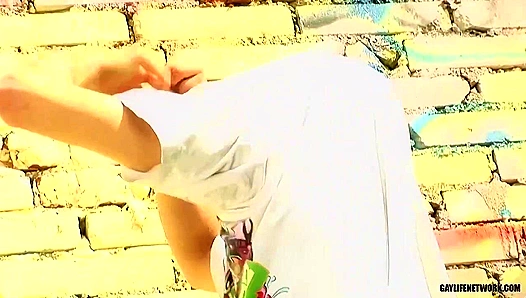 Hard Slams at the Skate Park: Thomas Rides Jay Ozzy Deep Under Open Sky – Raw Gay Sex