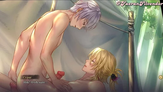 Under Golden Rays: Sunlit Passion Between Warrior Stepson – Noctilucent Gay Anime 18+