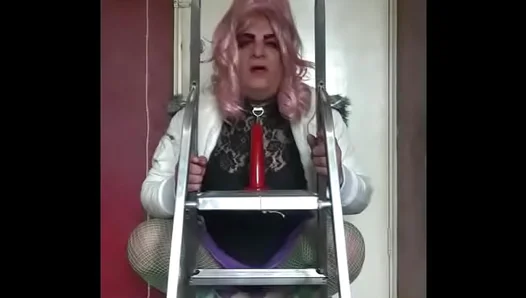 Crossdresser Twink Craves Deep Dildo Action Ass-to-Mouth Play – So Hot