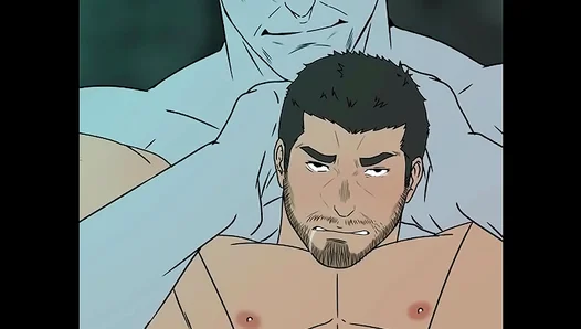 Chris Battles Mr. X: Hulking Muscle Twinks Clash in Animated Sex Rampage – 18+