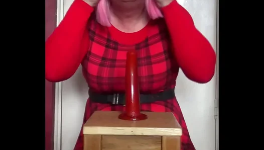 Pounded Hard Then Deepthroating Cum—Crossdressers Perfect Blowjob Combo 18+