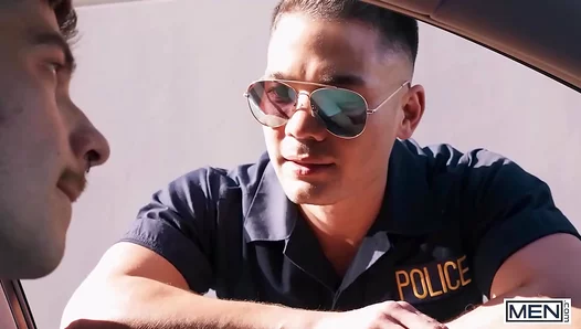 Colton Reece Claims Aaron Hardy in Hot Police Interrogation Room Scene – 18+