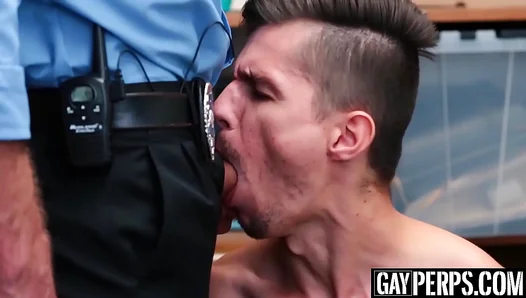 Handcuffed Hosed: Cop Claims Whats Mine Raw Til Im Spent – 18+