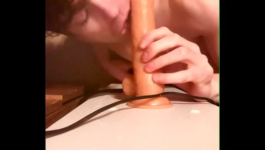 Nikos Hot Solo Session: Deep Thrusts with a Giant Dildo – GayPornHub 18+