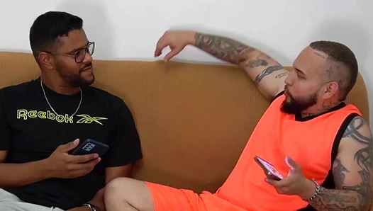 Scotty Brayan Gags on Huge Black Dick – Intense Interracial Anal Breeding –