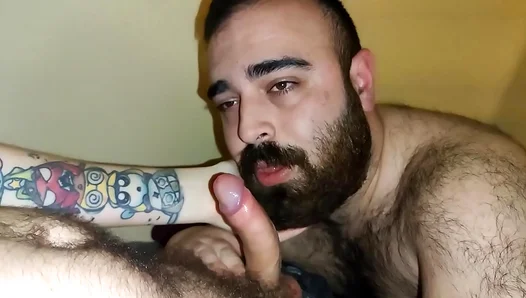 Bearded Bear Swallows Me Whole, Sucks Until I Cum Hard – RawGayFun 18+