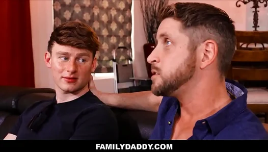Stepdad Trains Horny Teen for First Blowjob Before Big Concert – 18+