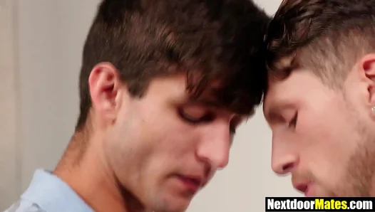 Hardbodies Collide: Jock Gets Wild Bareback Ride by Dirty-Talkin Mechanic – Steamin Hot