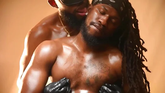 King Konda Delivers Powerful Blows Fiery Oral Domination – Bold Black Gay XTC