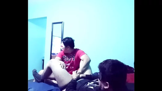 Hell Yeah, I Lost! Bro Claims My Lips in Steamy Post-Dare Blowjob – 18+