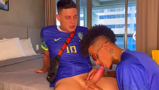 Brazil Scores Victory, Celebrates with Wild Interracial Sex – 18+