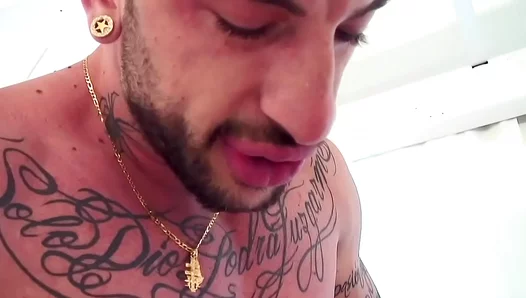 Tattooed Passion: Sergio Moreno Fernand Share Steaming Blowjob Fun – HotGayAction