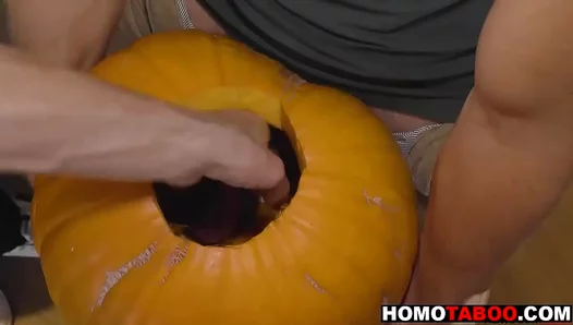 Halloween Heat: Stepbro Dives into Forbidden Anal — Naughty AF 18+