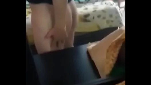 Massive Cock Meets Wide Load: Hot Mirror Self-Pleasure Action – GayFetishFun