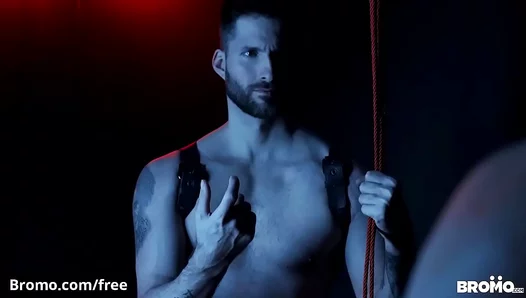 Sweat-Drenched Rumble: Smooth Twins Fuck Hard in Steamy Dark Room – 18+
