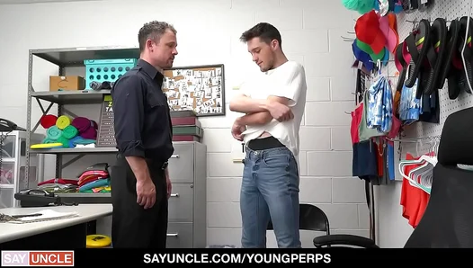 Caught Red-Handed: Cute Teen Takes Guards Thick Dick as Punishment – PerpPatrol 18+