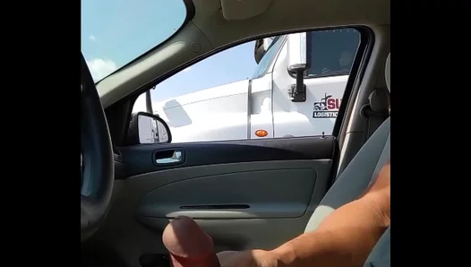 Truckers Secret Desire Exposed: Solo Drive Ignites Hot Voyeur Action – XXXTapes 18+