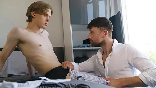 Stepsons Chores Heat Up When Drew Dixon Craves Forbidden Desire – GayScene 18+