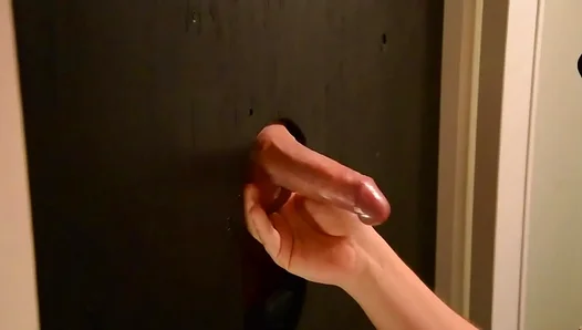 Licking Swallowing Thick Load from Glory Hole — Full Blowjob Mastery 18+