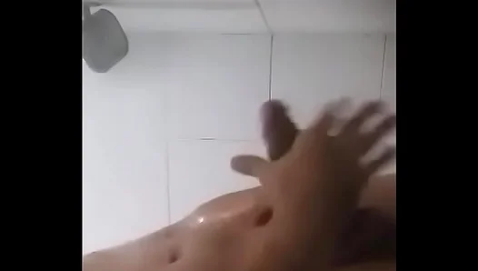 Shower Time Domination: Hot Solo Spanking Blowjob Play – Gay Amateur Style 18+