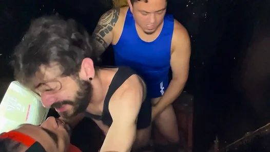 Double Penetration Delight: Two Horny Guys Splitting My Ass Open — Cabin Heat 18+